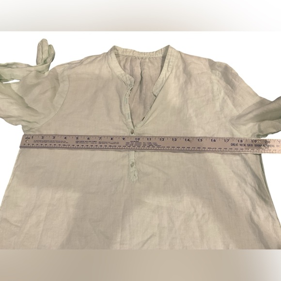Eileen Fisher 100% Organic Irish Linen Tunic - Picture 7 of 9
